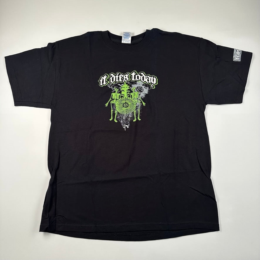 Vintage 2000s It Dies Today Shirt Large Trustkill