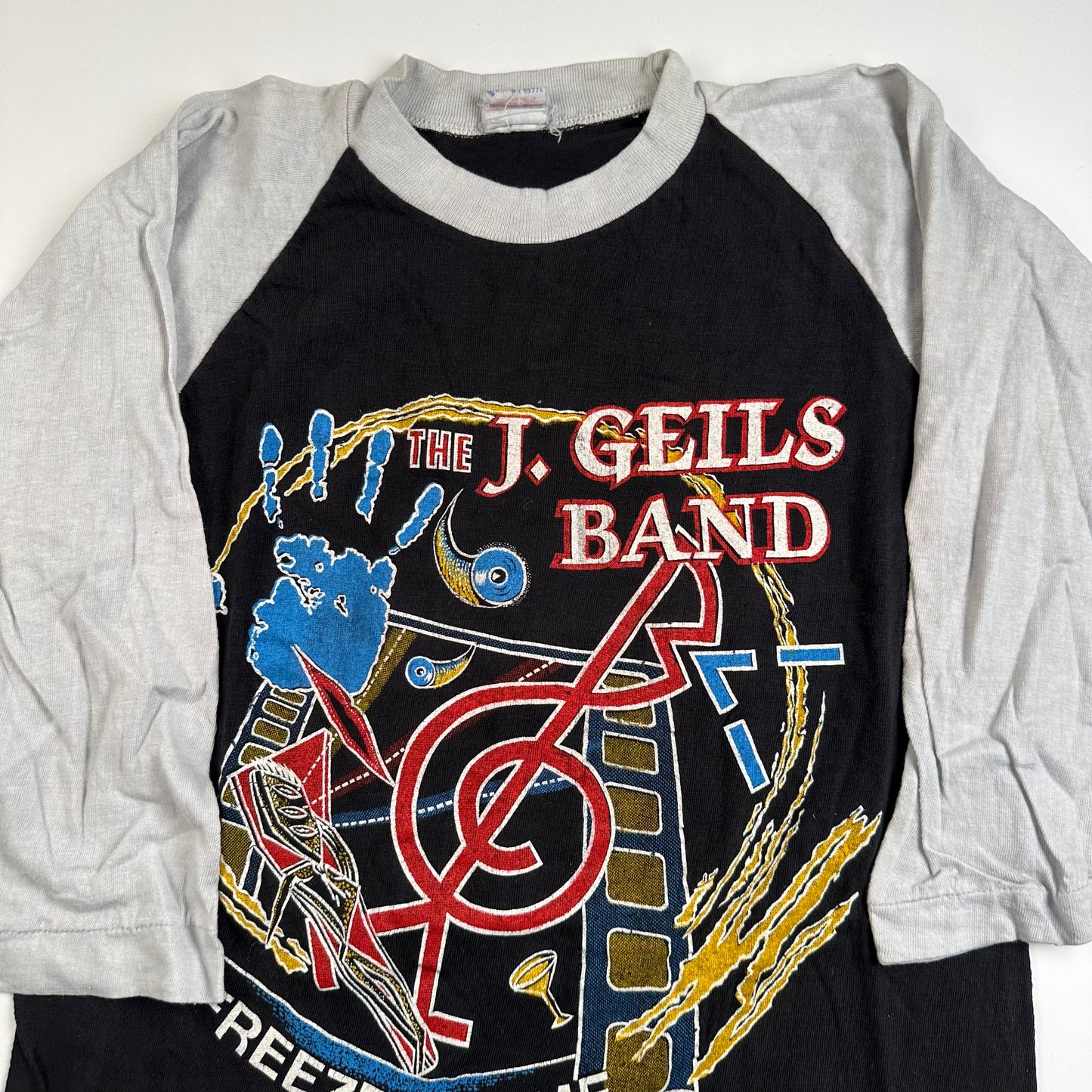 Vintage 80s J. Geils Band Shirt Large Freeze Frame