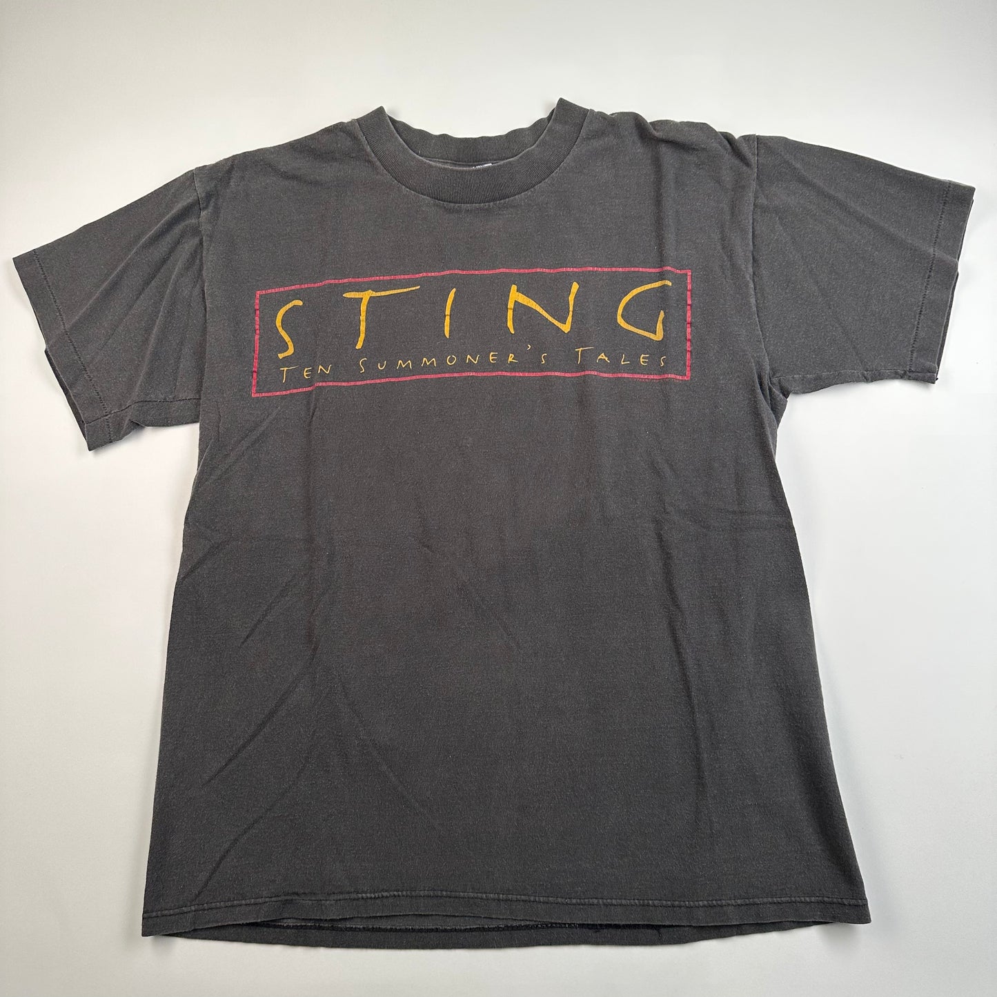 Vintage 1993 Sting Shirt Large Ten Summoner's Tales