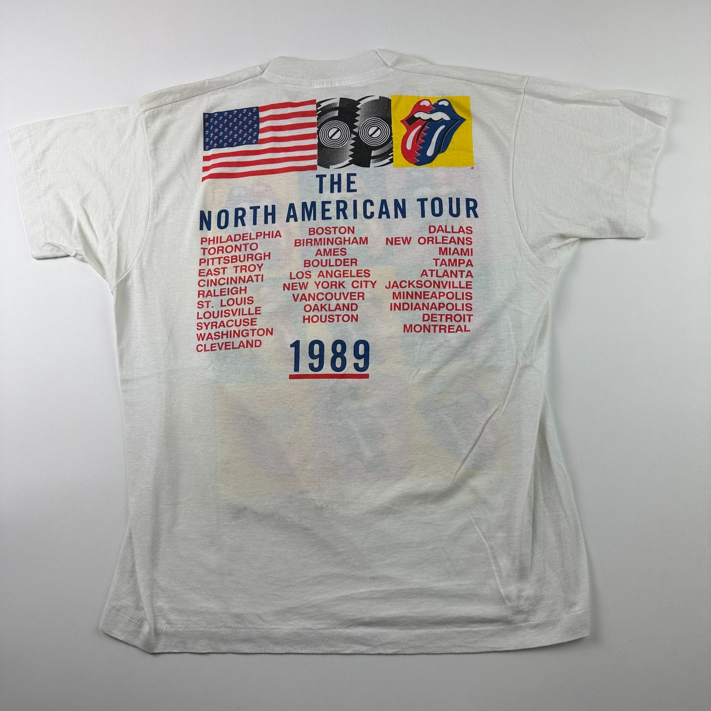 Vintage 1989 Rolling Stones Shirt XL