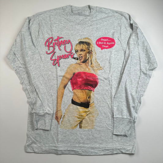 Vintage 2000 Britney Spears Long Sleeve Shirt Medium