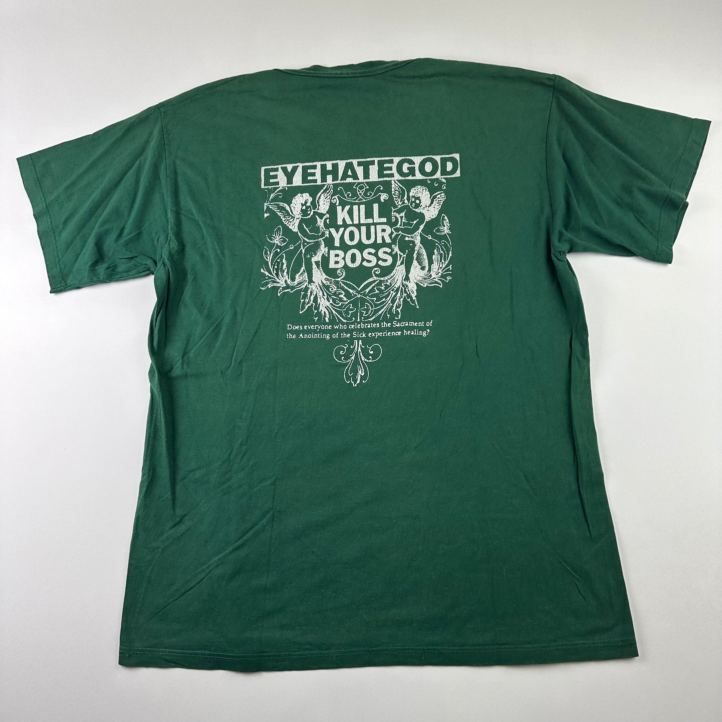 Vintage 90s Eyehategod Shirt Large Kill Your Boss