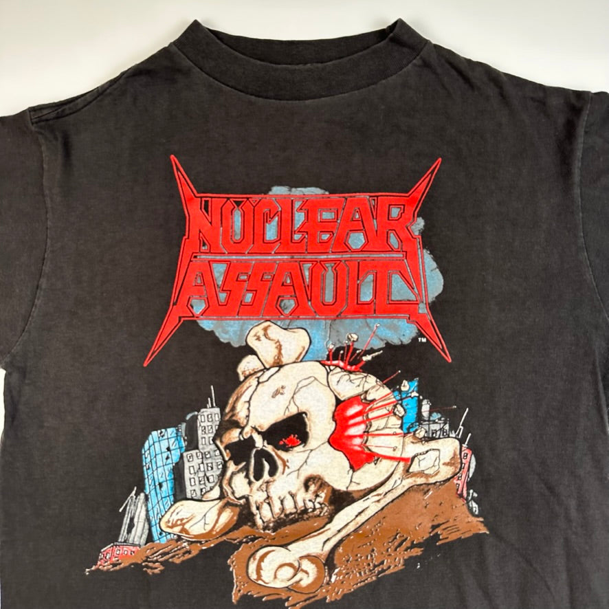 Vintage 1991 Nuclear Assault Shirt Large Out Of Order