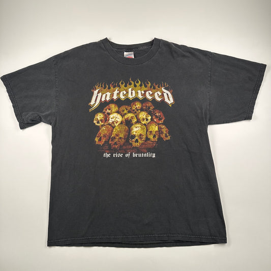 Vintage 2003 Hatebreed shirt XL The Rise Of Brutality