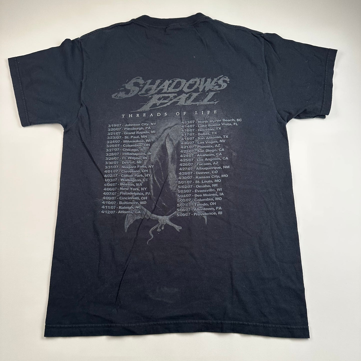 Vintage 2000s Shadows Fall Shirt Medium Threads Of Life