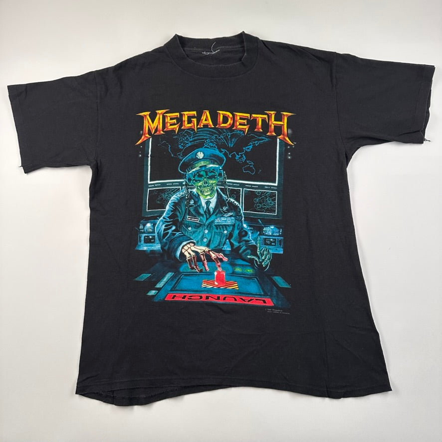 Vintage 1990 Megadeth Shirt Large