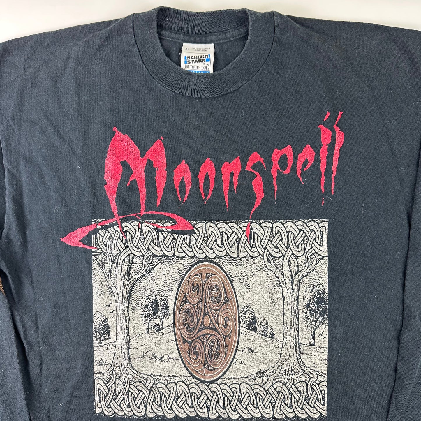 Vintage 1996 Moonspell Long Sleeve Shirt XL Out Of The Dark Festivals