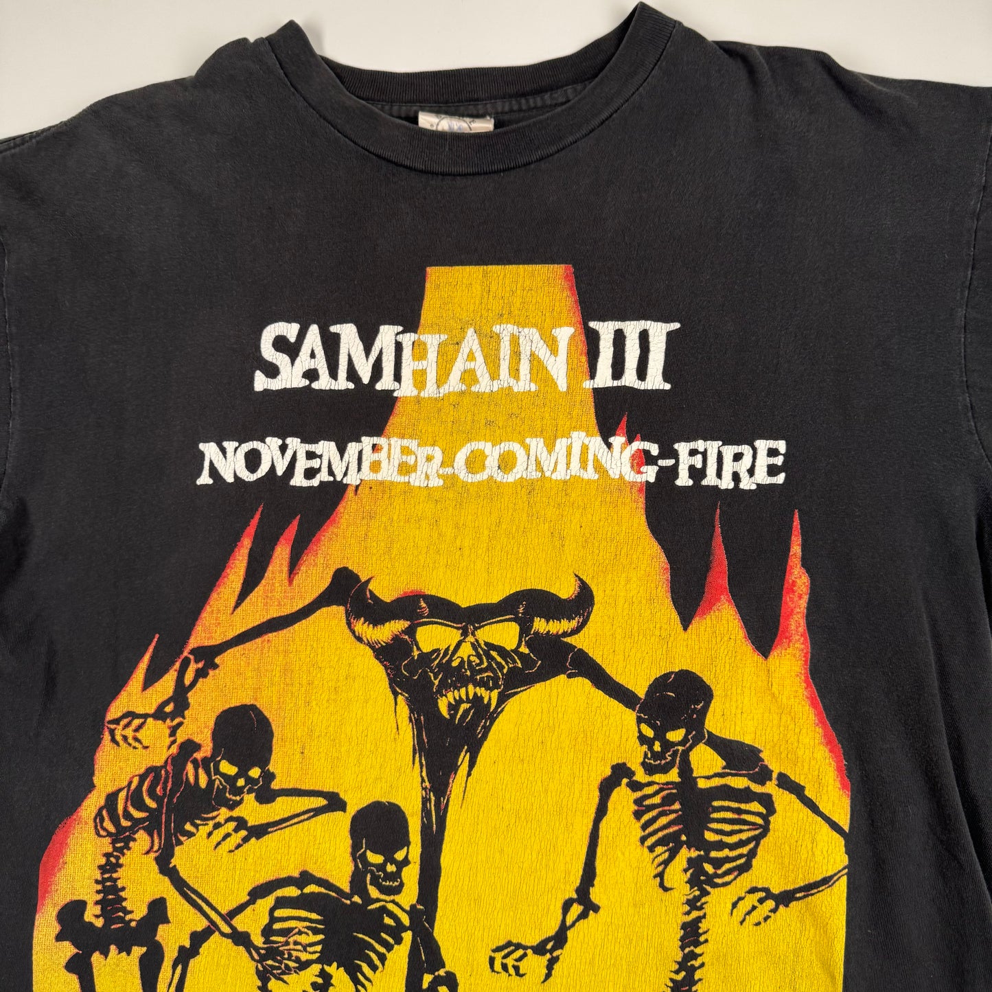 Vintage 1999 Samhain Shirt Large November Coming Fire