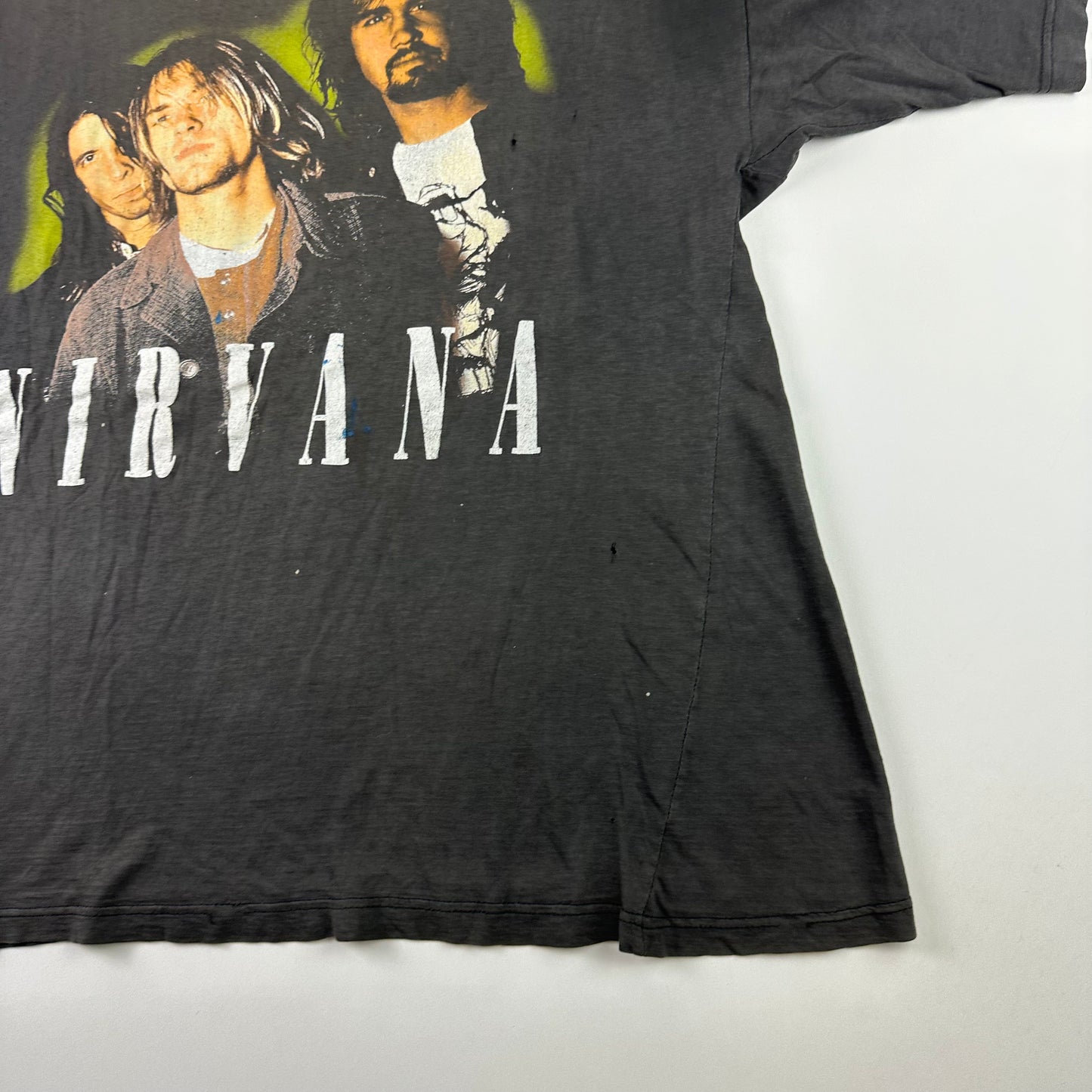 Vintage 90s Nirvana Shirt Large