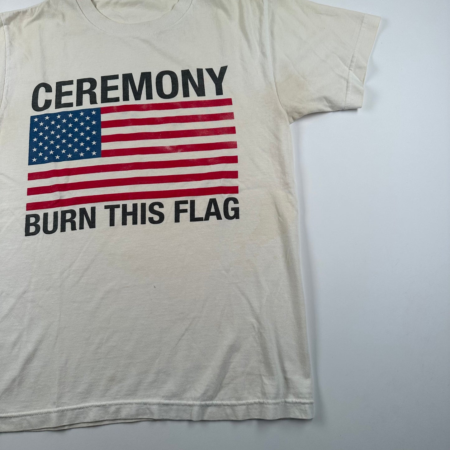 2009 Cermony Shirt Small Burn This Flag