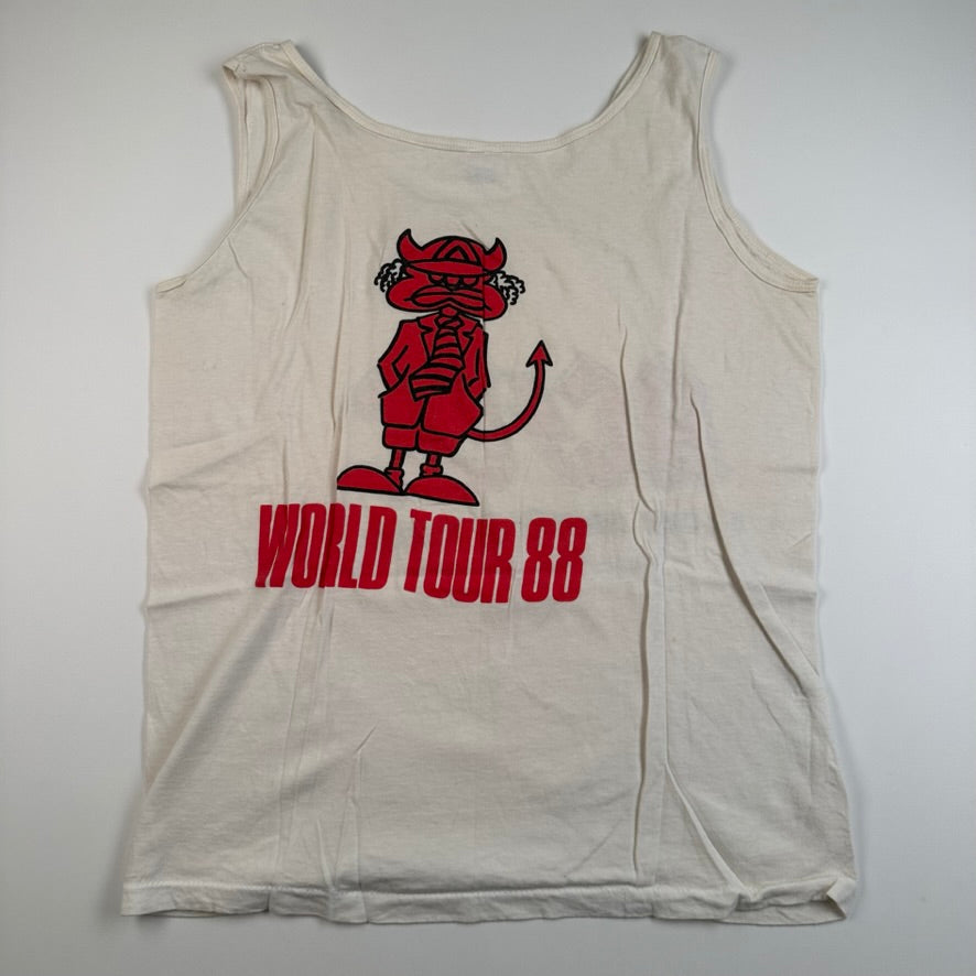 Vintage 1988 AC/DC Tank Top Shirt Large Blow Up Your Video