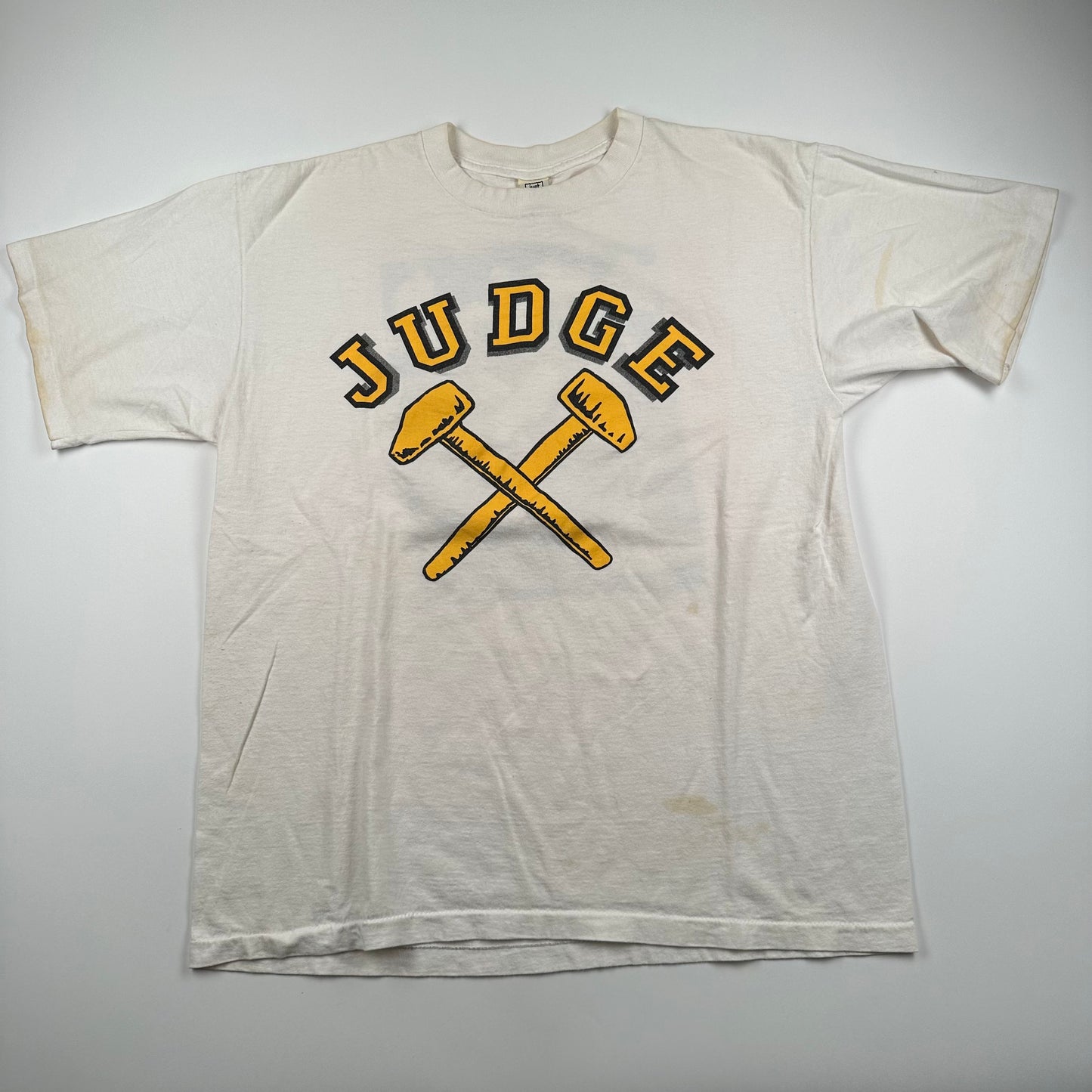 Vintage 90s Judge Shirt XL Bringin It Down