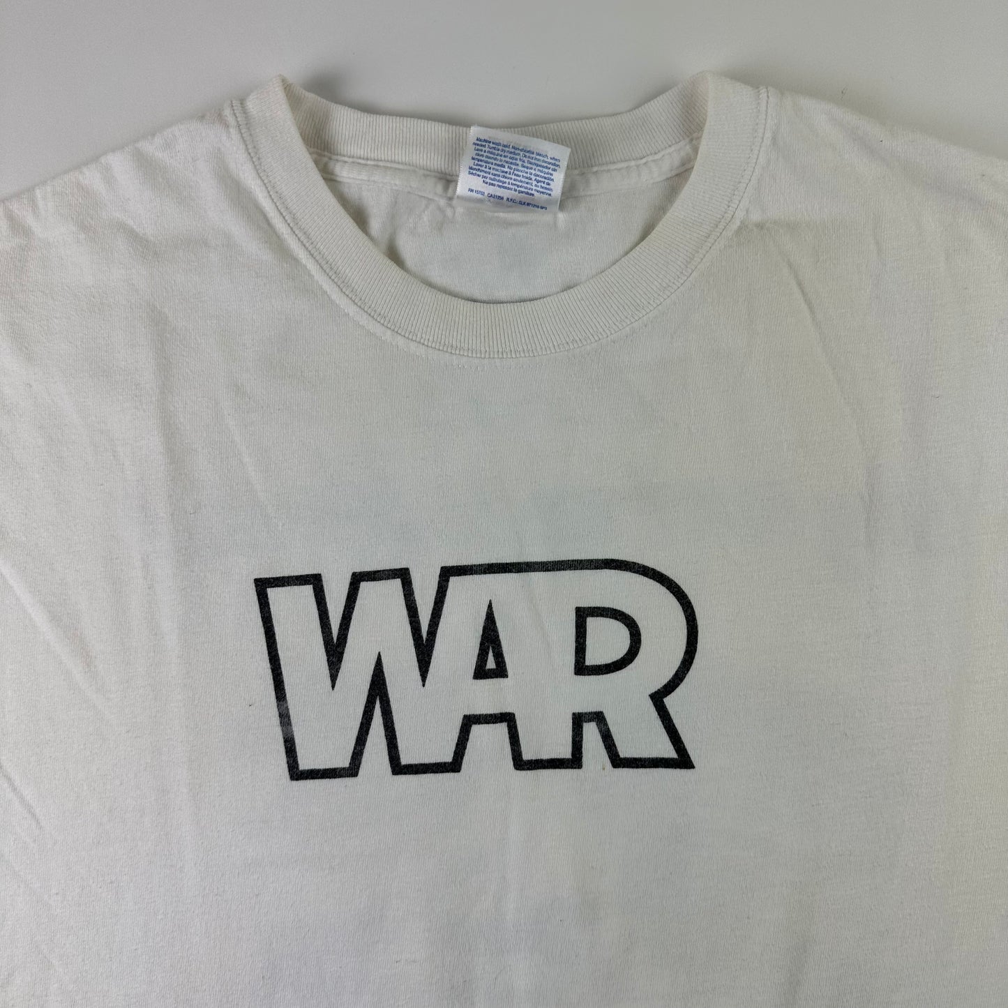 Vintage 90s War Shirt XL Why Cant We Be Friends