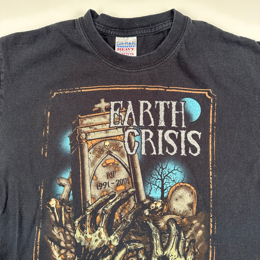 Vintage 2000s Earth Crisis Shirt Medium Justice On Judgment Night