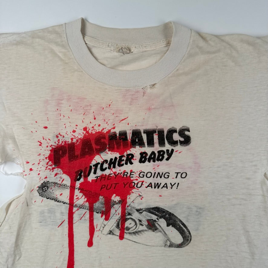 Vintage 80s Plasmatics Shirt Medium Butcher Baby