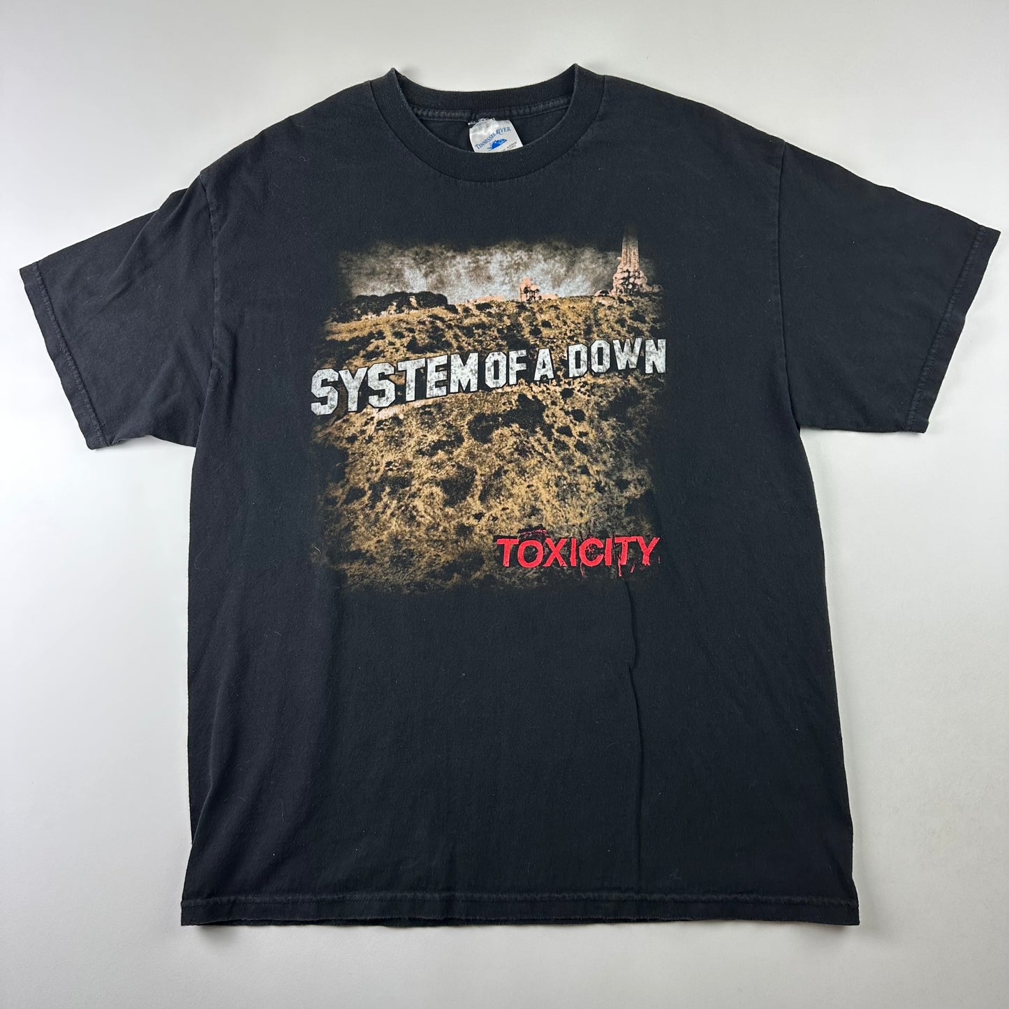 Vintage 2001 System Of A Down Shirt Large Toxicity