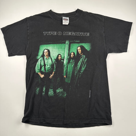 Vintage 1999 Type O Negative Shirt Large Skeleton Crew