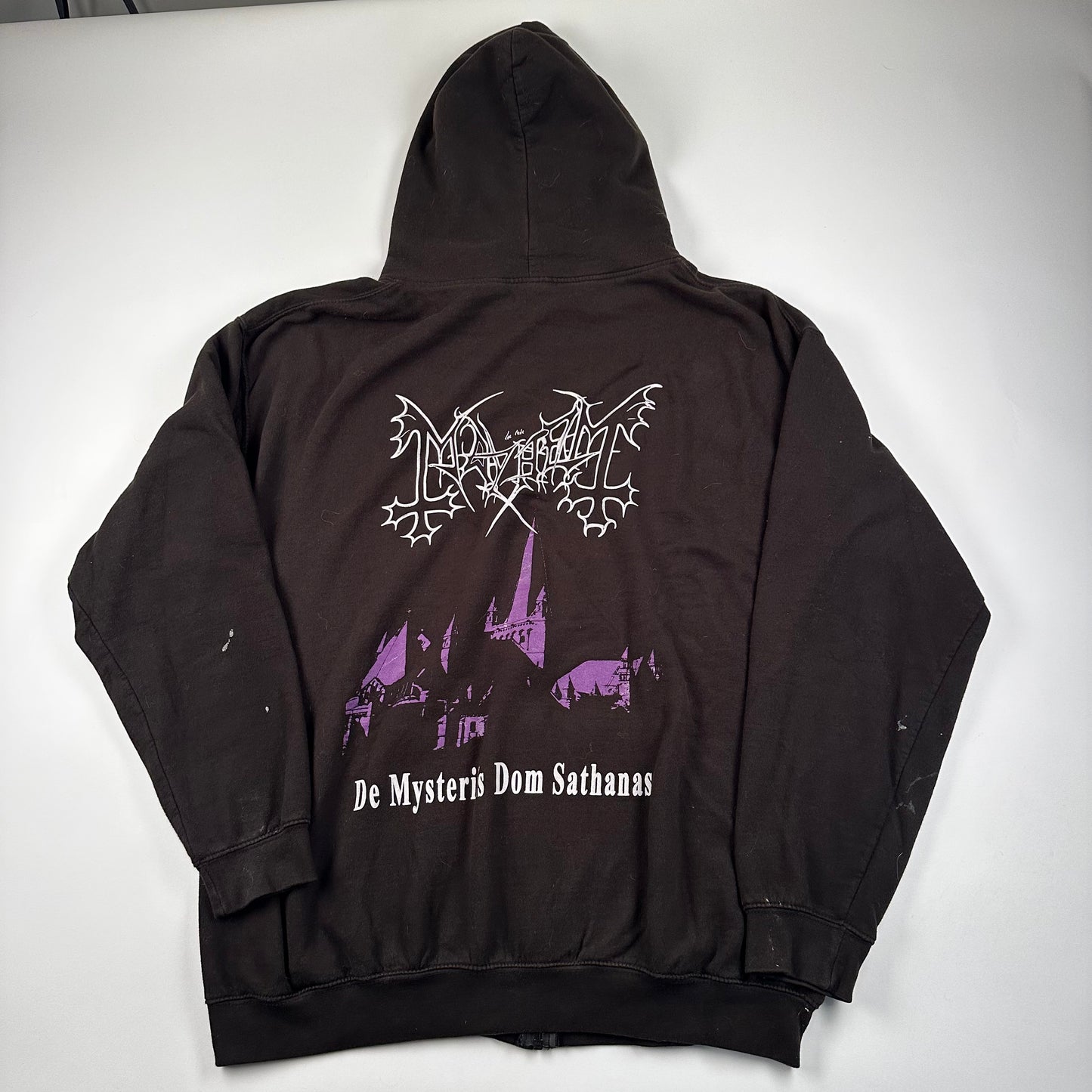 2000s Mayhem Zip Up Sweatshirt XXL De Mysteris Dom Sathanas