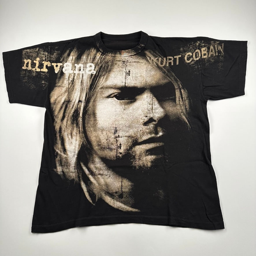 Vintage 2000s Nirvana Shirt Large Kurt Cobain