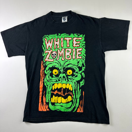 Vintage 1992 White Zombie Shirt Large La Sexorcisto