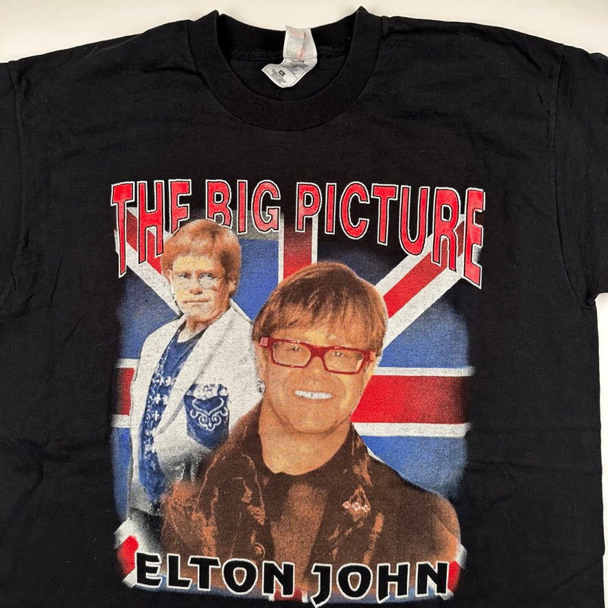 Vintage 1997 Elton John Shirt XL The Big Picture