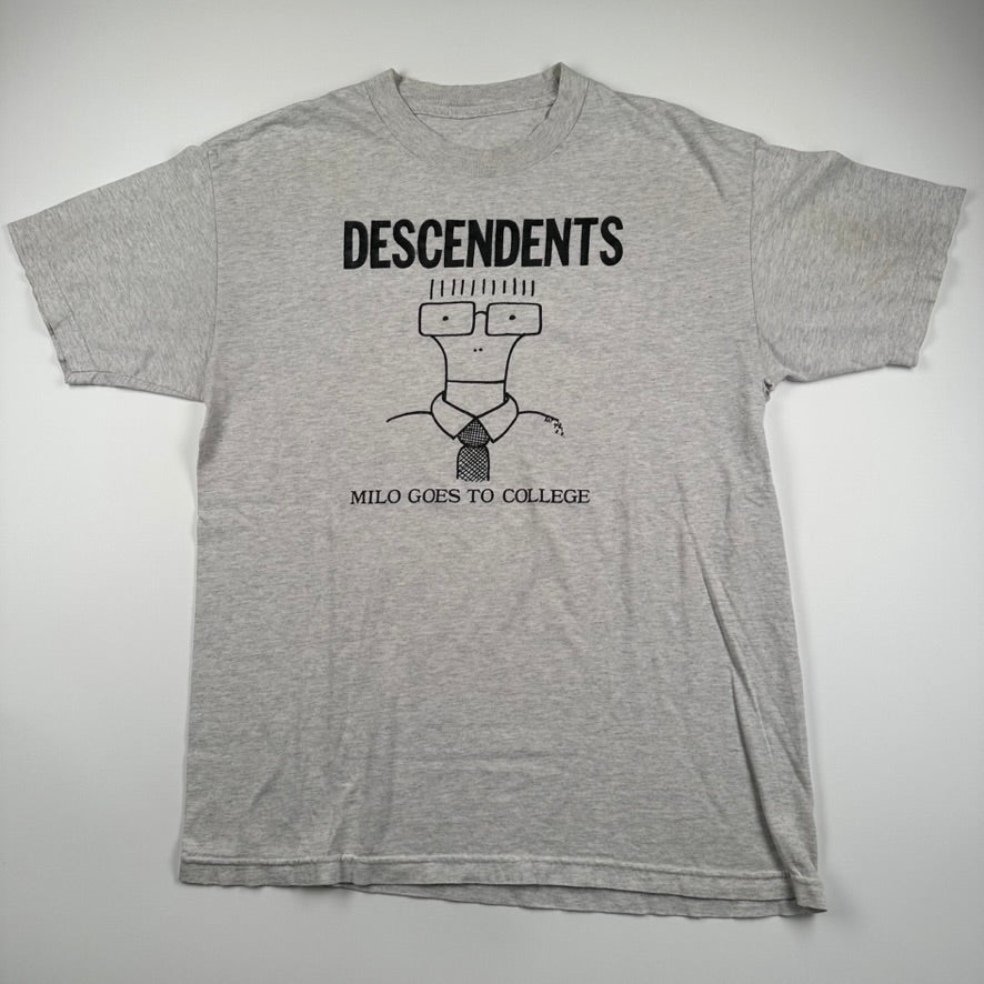 Vintage 90s Descendents Shirt Large Milo Goes To College