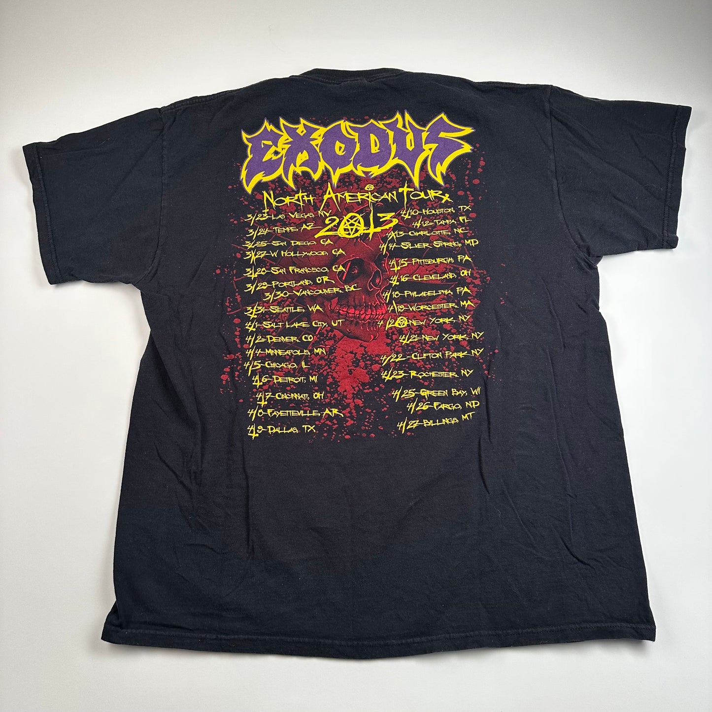 2013 Exodus Shirt XL