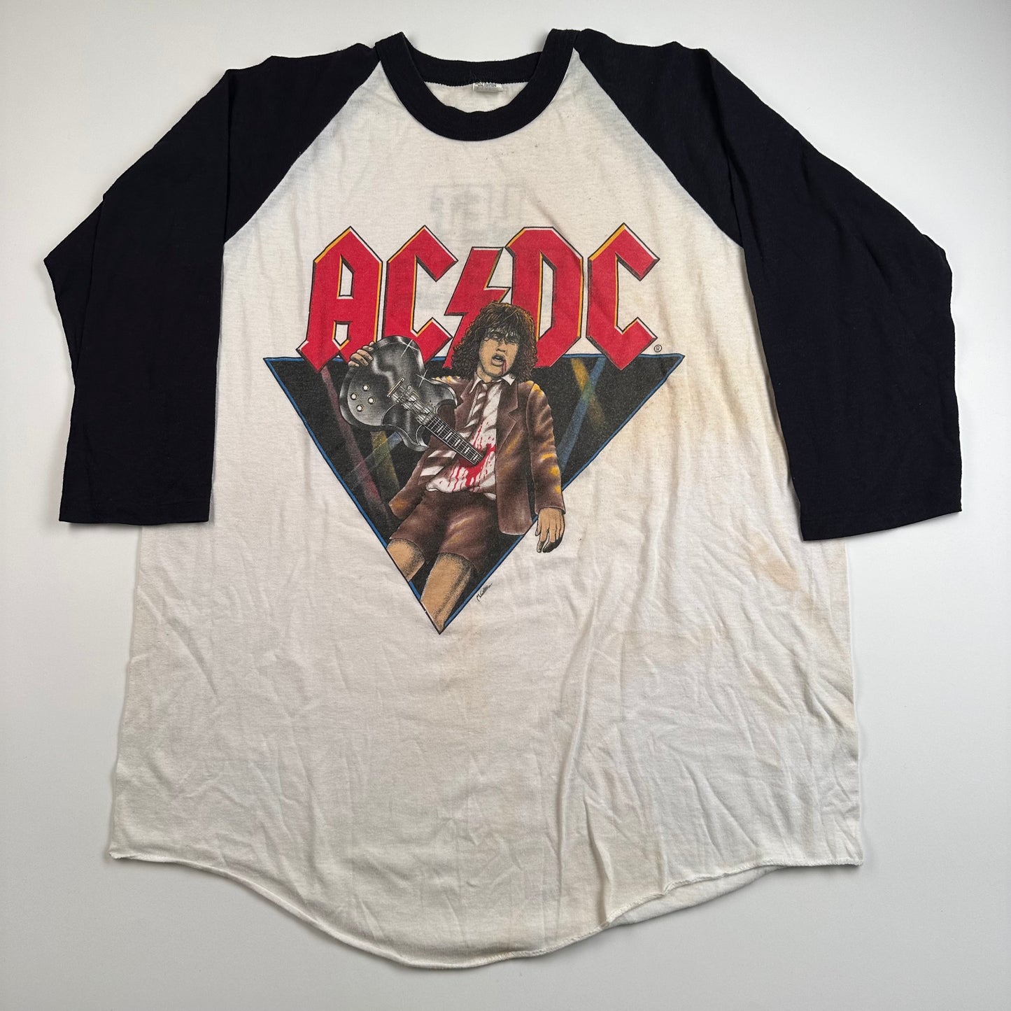 Vintage 1982 AC/DC Shirt XL Let There Be Rock