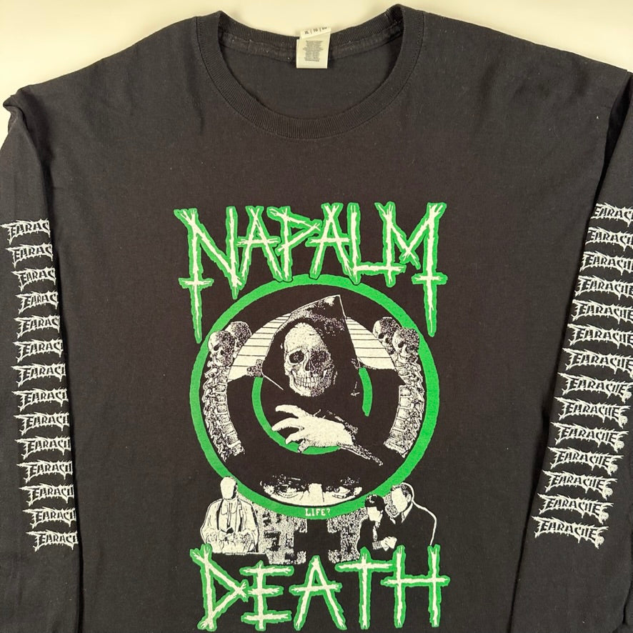 NAPALM DEATH ロングスリーブTシャツ black L Napalm Death (ナパーム・デス) x SxOxB (エス・オー・ビー) UK