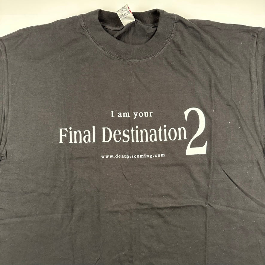 Vintage 2003 Final Destination 2 Shirt Large I Am Your