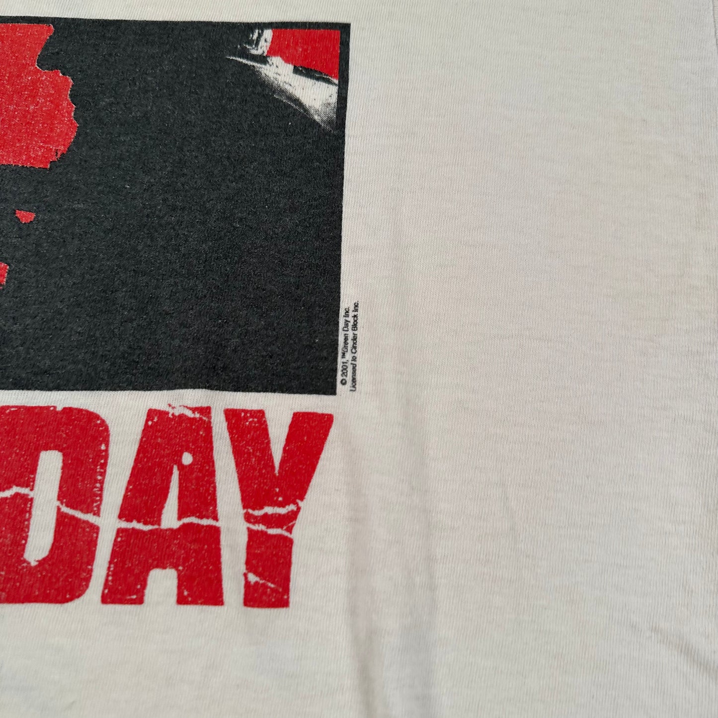 Vintage 2001 Green Day Shirt XL