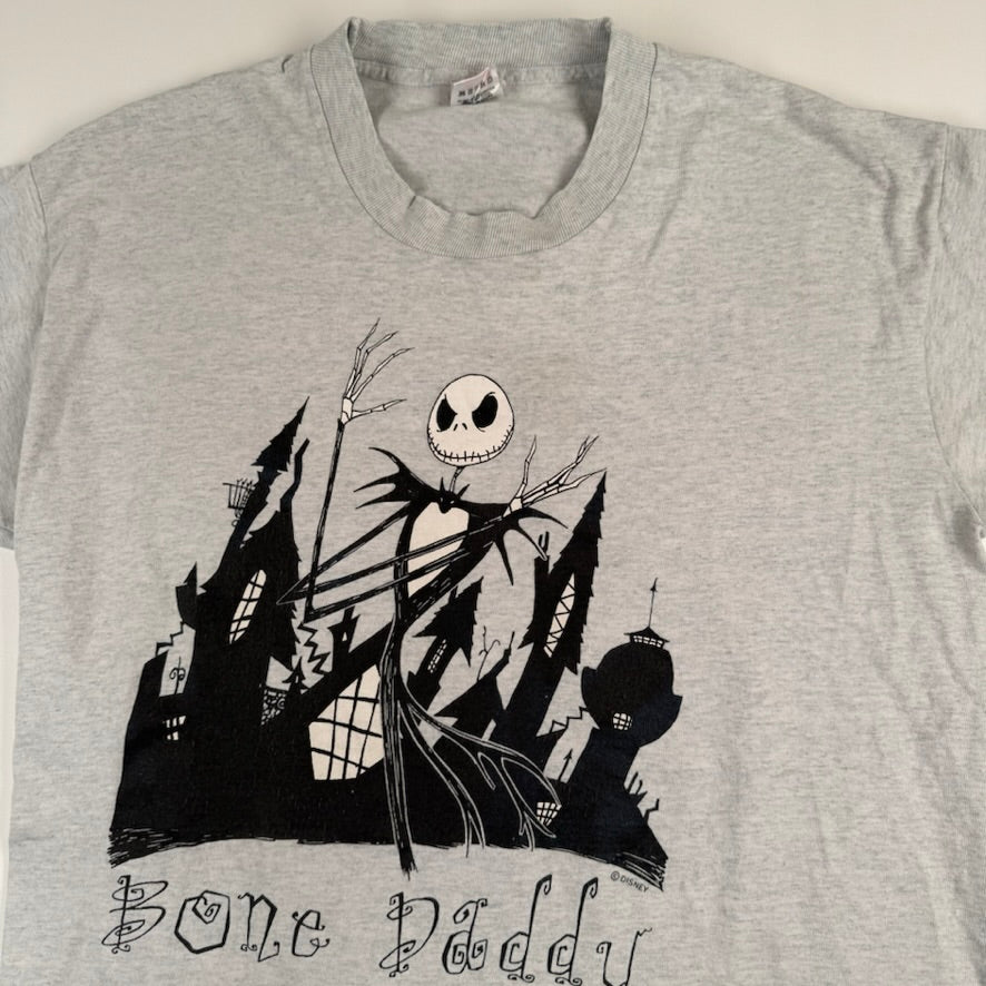 Vintage 90s Nightmare Before Christmas Shirt Large Bone Daddy