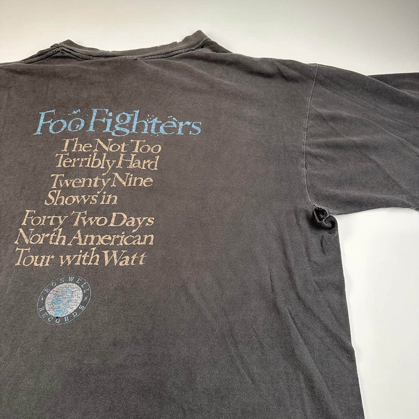 Vintage 1995 Foo Fighters Shirt XL