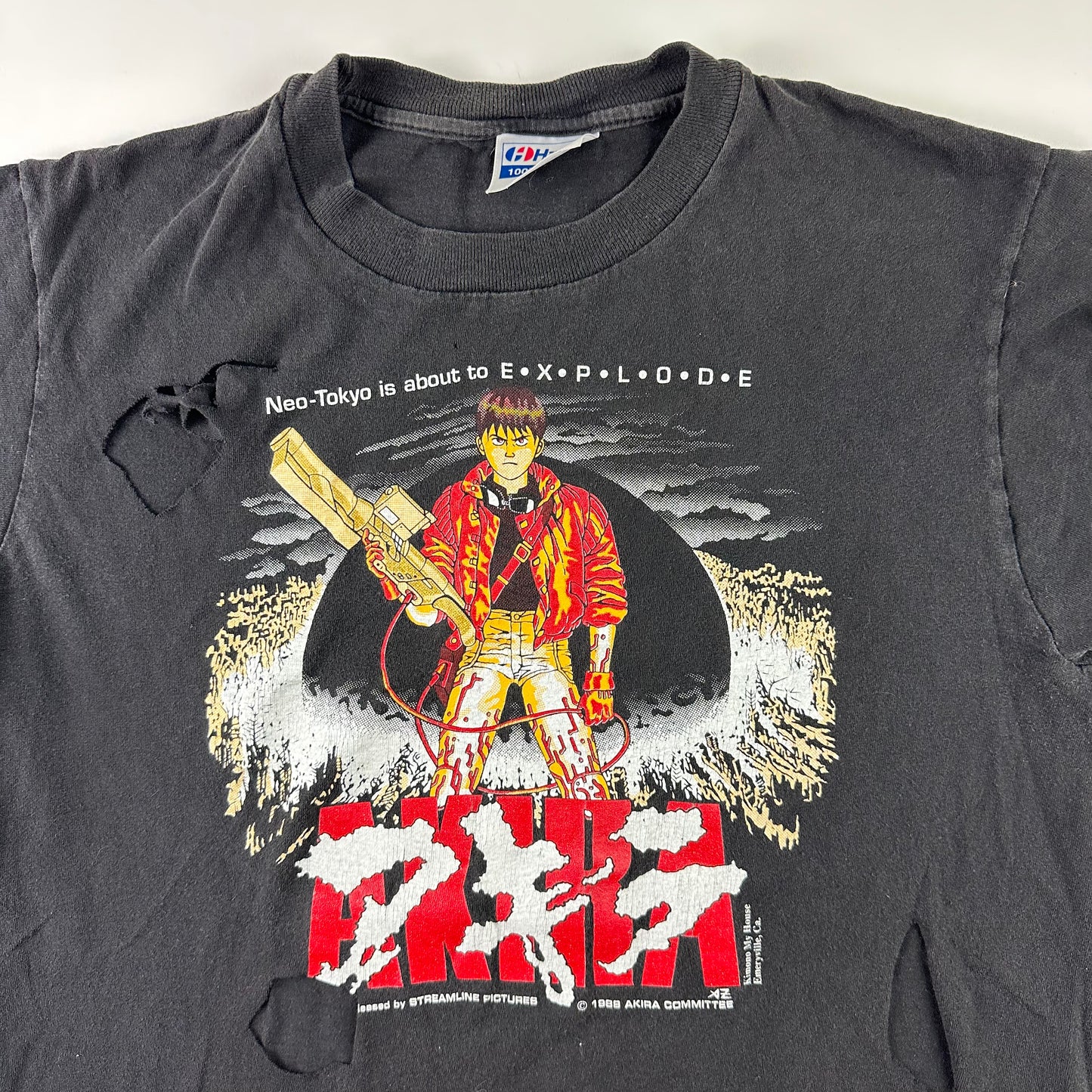 Vintage 1988 Akira Shirt Medium Neo-Tokyo