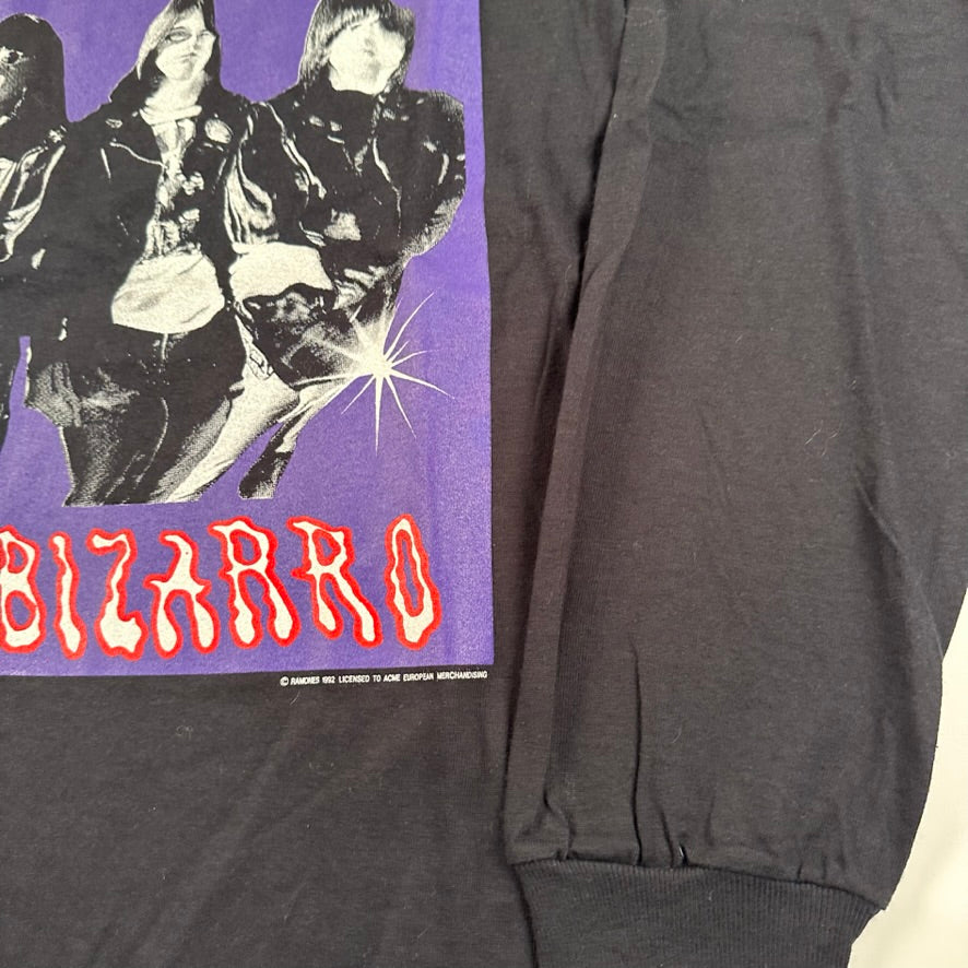 Vintage 1992 Ramones Long Sleeve Shirt Medium Mondo Bizarro