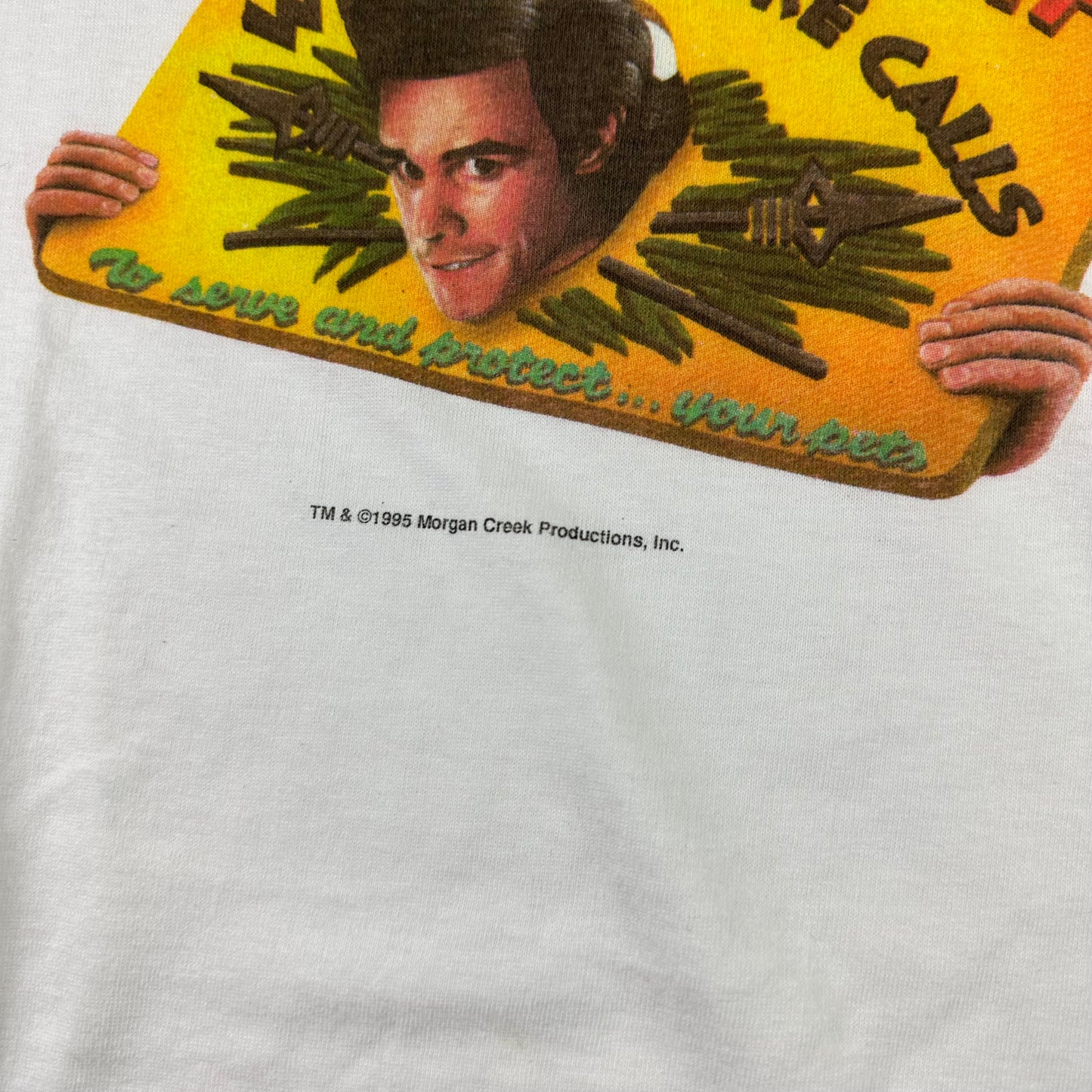 Vintage 1995 Ace Ventura Shirt Medium When Nature Calls