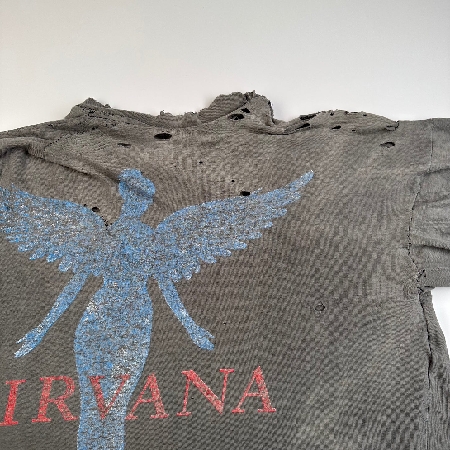 Vintage 90s Nirvana Shirt XL Kurt Cobain