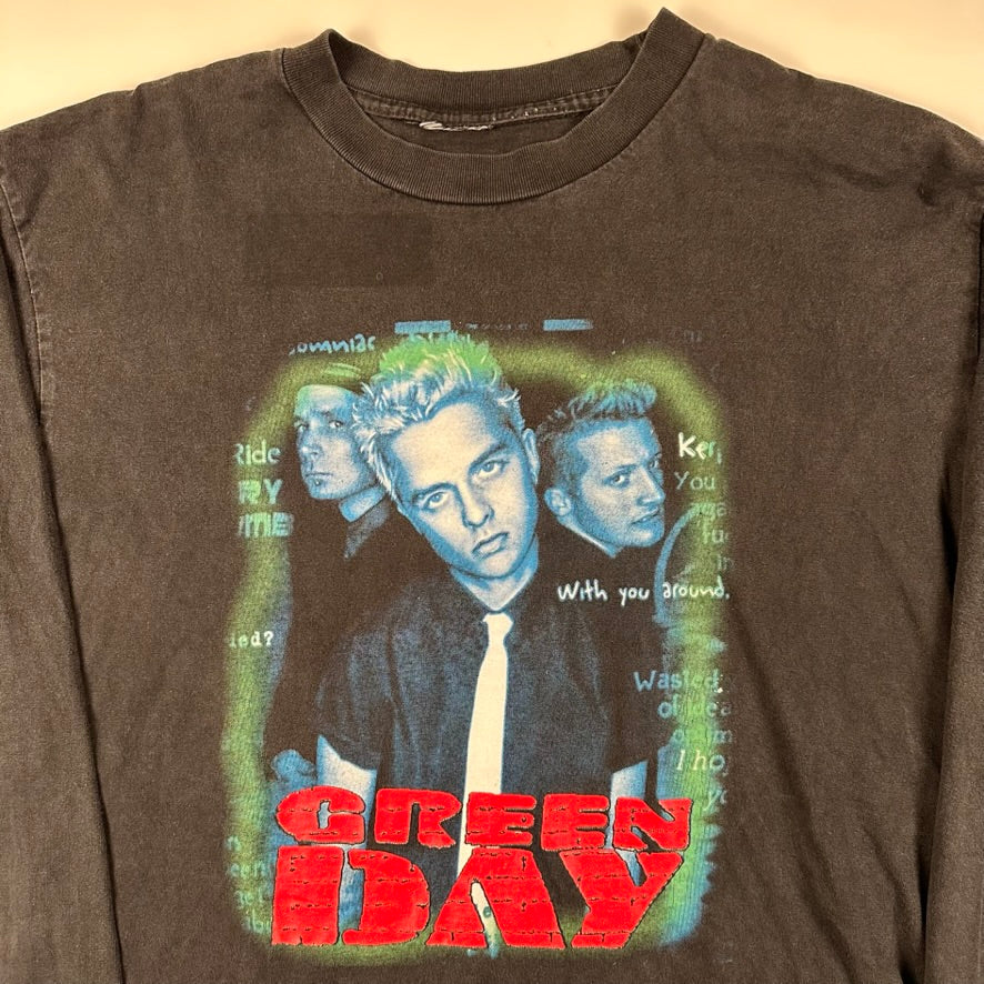 Vintage 2000s Green Day Long Sleeve Shirt XL