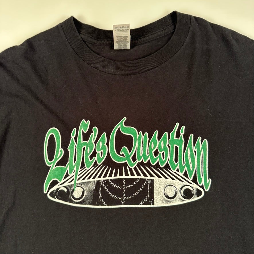 Life's Question Shirt XL Triple B Records