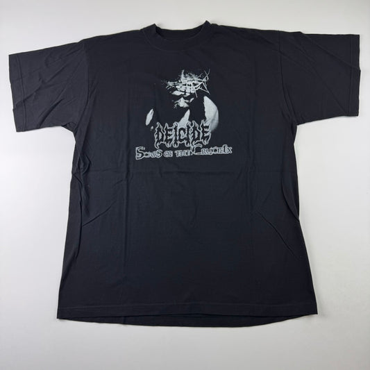 Vintage 2004 Deicide Shirt XL Scars Of The Crucifix