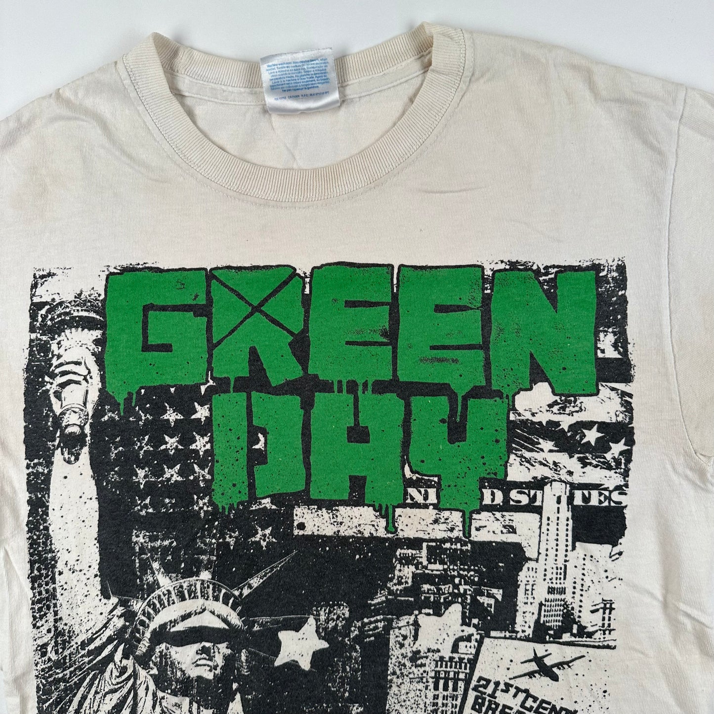 Vintage 2000s Green Day Shirt Small