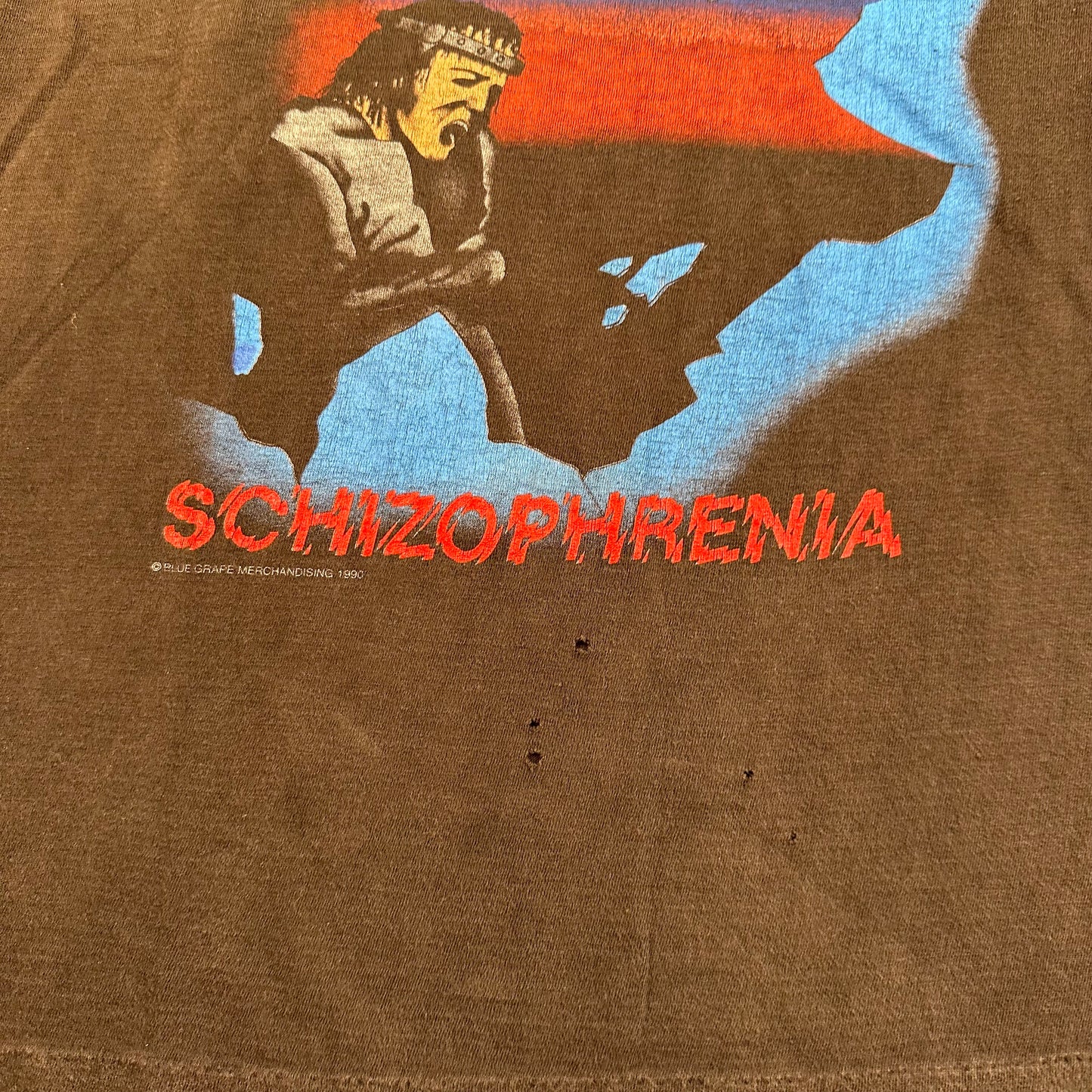 Vintage 1990 Sepultura Shirt Large Schizophrenia