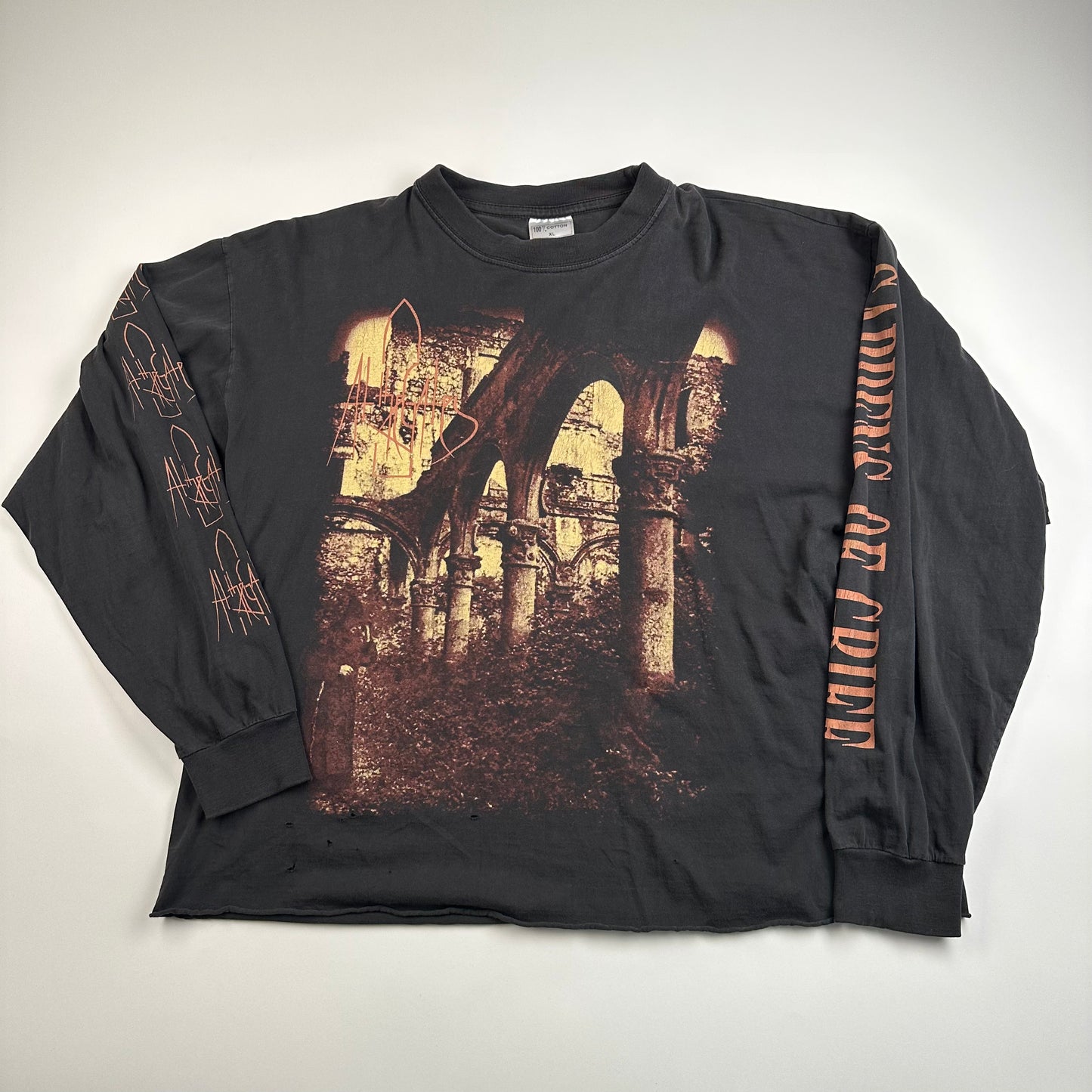 Vintage 90s At The Gates Long Sleeve Shirt XL Garden Of Grief