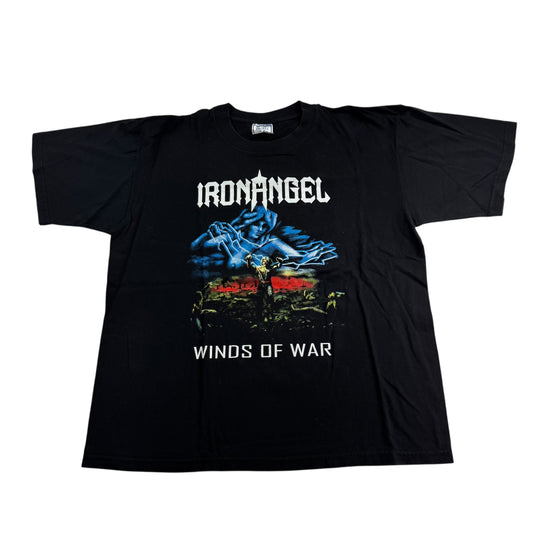 Vintage 2000s Iron Angel Shirt Large Wings Of War
