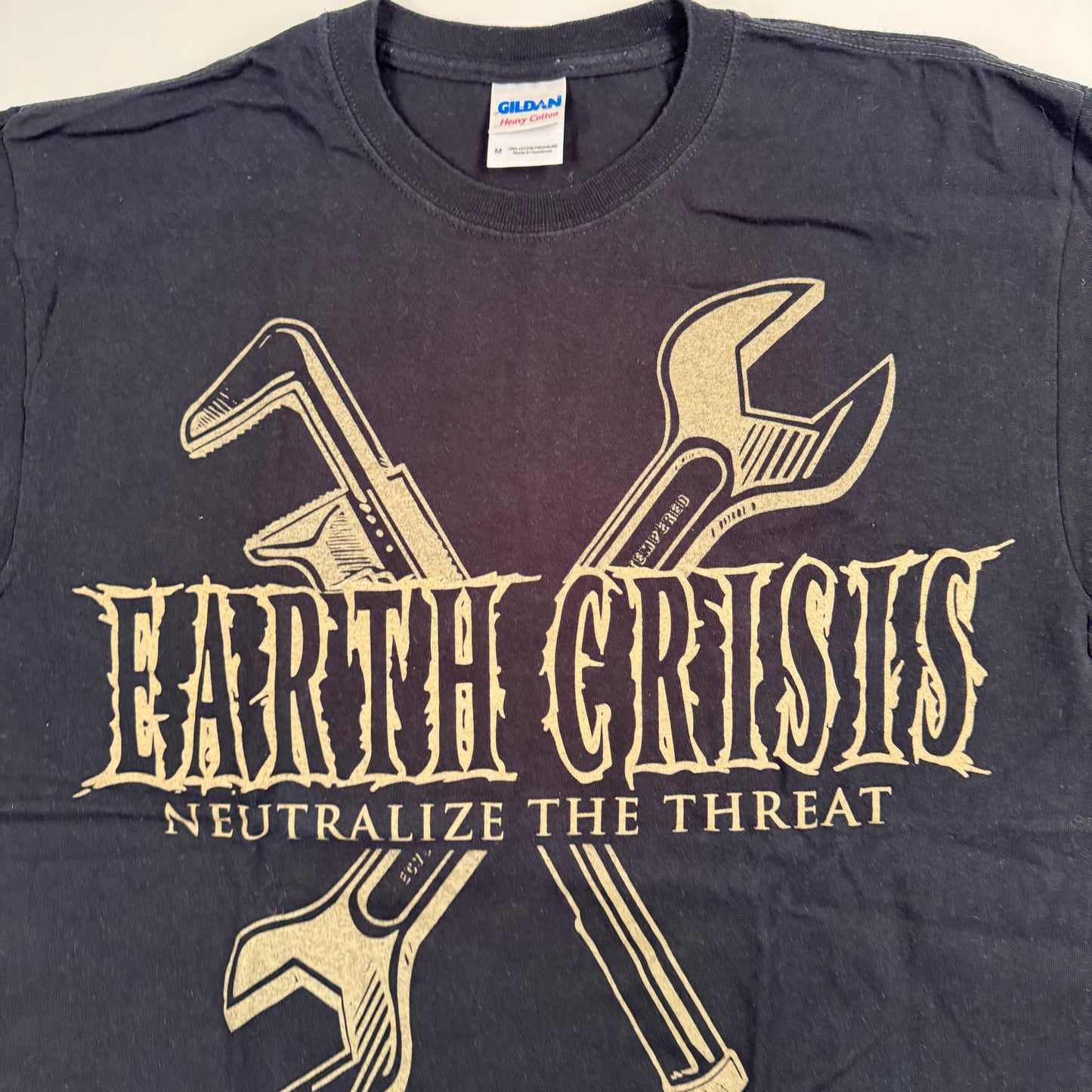 Earth Crisis Shirt Medium Neutralize The Threat