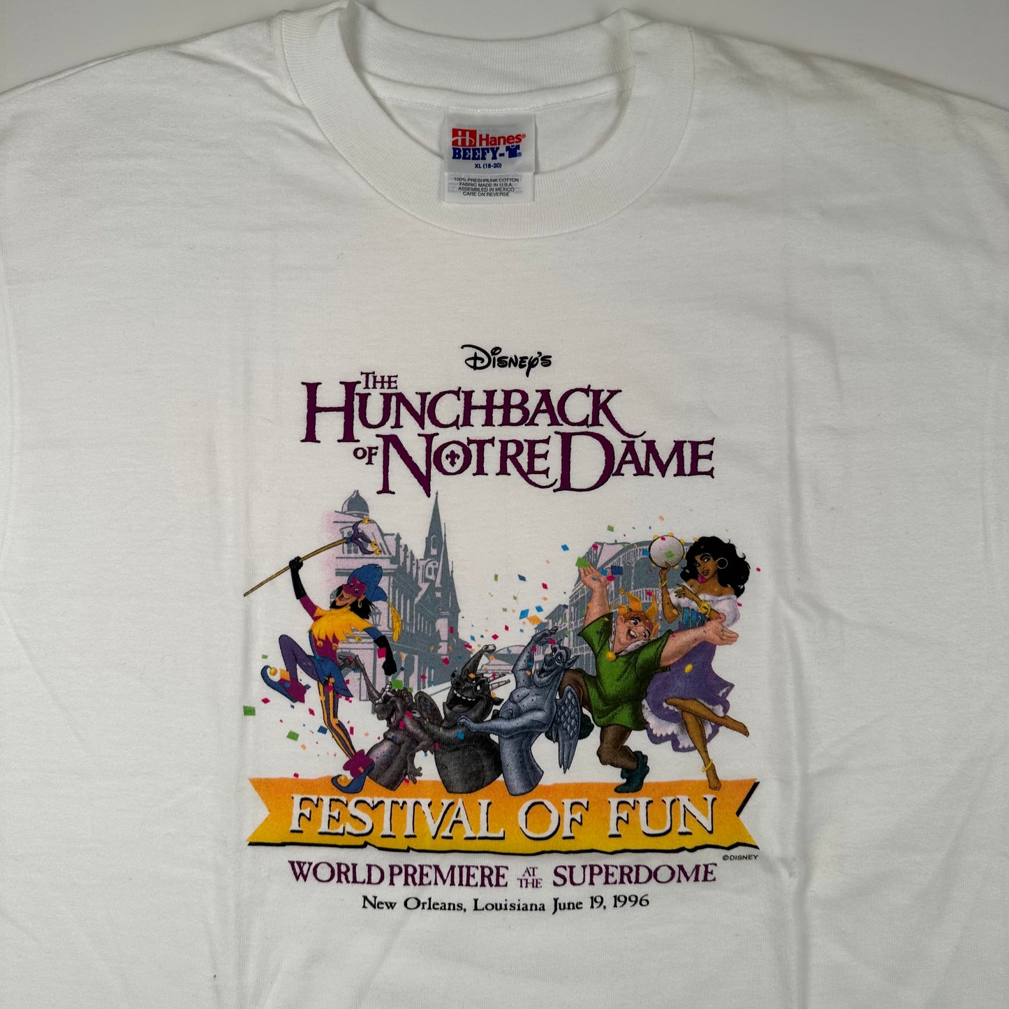 Vintage 1996 The Hunchback of Notre Dame Shirt Medium