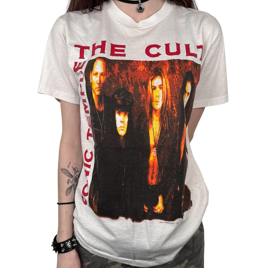 Vintage 1989 The Cult Shirt Medium Sonic Temple