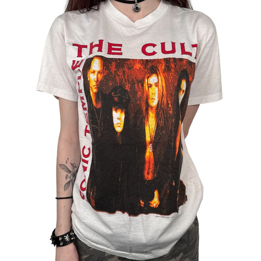 Vintage 1989 The Cult Shirt Medium Sonic Temple