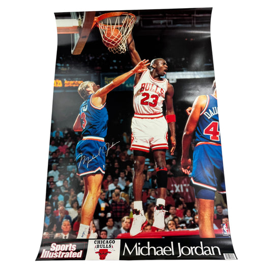Vintage 1992 Michael Jordan Poster Chicago Bulls