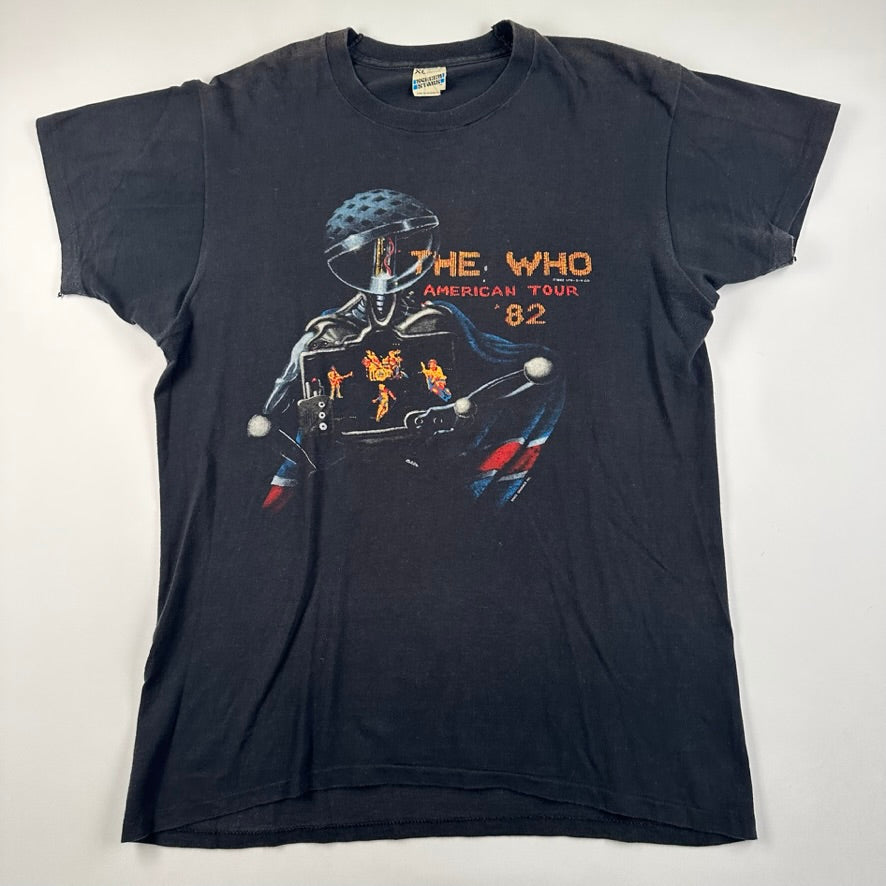 Vintage 1982 The Who Shirt XL American Tour